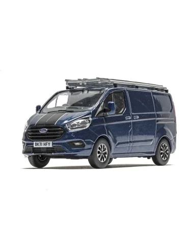 Ford Transit Custom Sport, Chrome Blue, 1/43 - Corgi VA15104