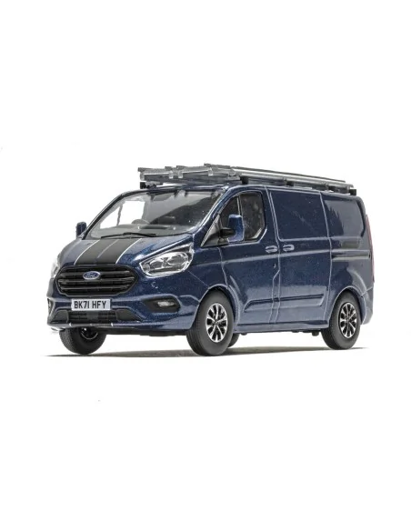 Ford Transit Custom Sport, Chrome Blue, 1/43 - Corgi VA15104