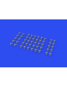 WWII German clamps Type 1 PRINT, 1/35 - Eduard Accessories 635017
