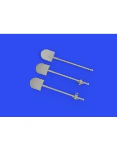 WWII German shovels PRINT, 1/35 - Eduard Accessories 635025 2