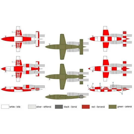 Chelomey 16KhA FLYING TARGET, 1/48 - Brengun BRP48003 Chelomey 16KhA FLYING TARGET, 1/48 - Brengun BRP48003
