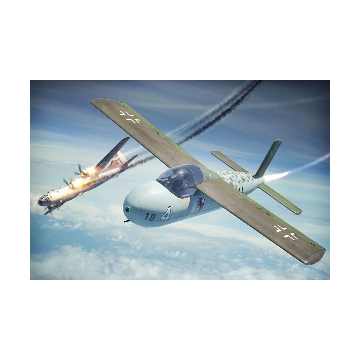 Me P1103 rocket fighter, 1/48 - Brengun BRP48004