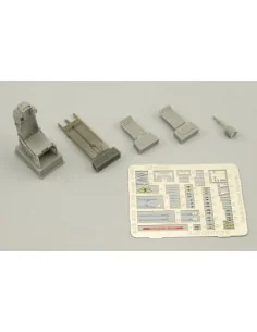 F-16 seat (KIN), 1/48 - Eduard Accessories 648013 2