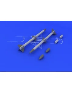 AIM-120A/B AMRAAM (2pcs), 1/48 - Eduard Accessories 648084