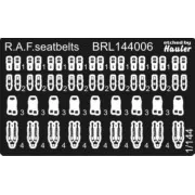 U K seat belts, 1/144 - Brengun BRL144006 U K seat belts, 1/144 - Brengun BRL144006