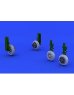 F-86F wheels for Hasegawa, 1/48 - Eduard Accessories 648235 2