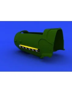 Bf 109G exhaust stacks for Eduard, 1/48 - Eduard Accessories 648247