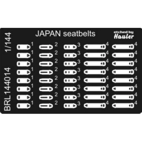 JAPAN seat belts, 1/144 - Brengun BRL144014 JAPAN seat belts, 1/144 - Brengun BRL144014
