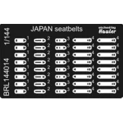 JAPAN seat belts, 1/144 - Brengun BRL144014 JAPAN seat belts, 1/144 - Brengun BRL144014