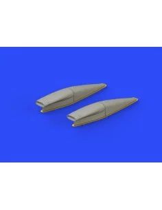 Crusader air intakes for Hasegawa, 1/48 - Eduard Accessories 648301