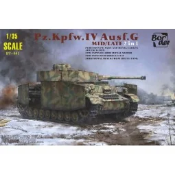 Pz.Kpfw.IV Ausf.G Mid/Late 2 in 1 - Border Model BT001