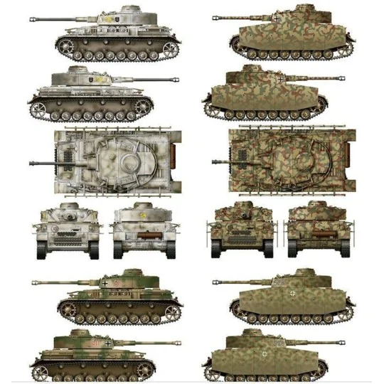 Pz.Kpfw.IV Ausf.G Mid/Late 2 in 1 - Border Model BT001