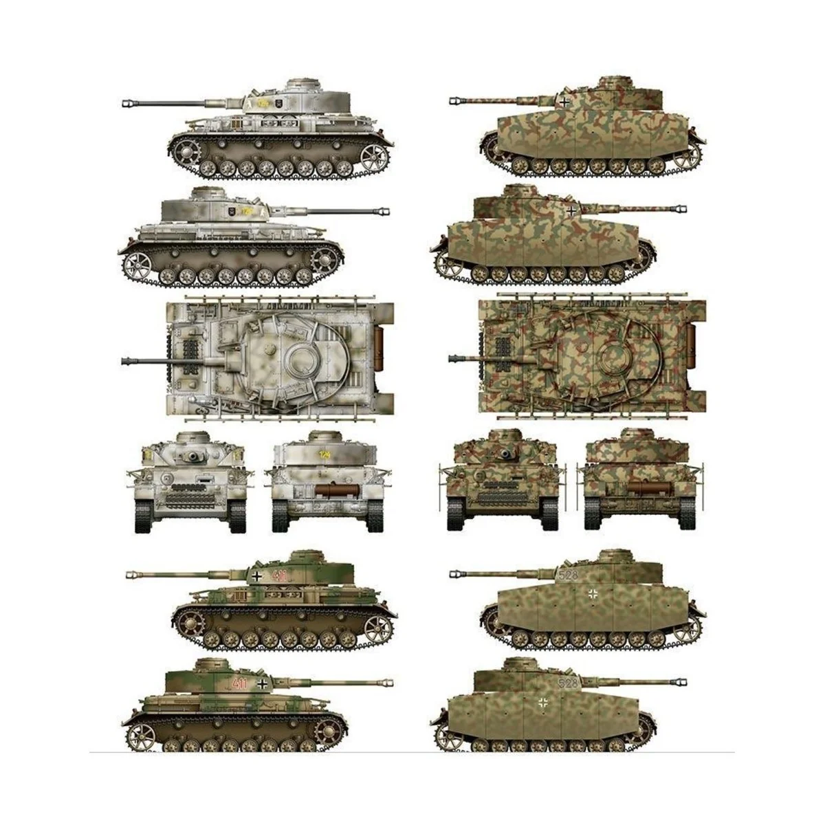 Pz.Kpfw.IV Ausf.G Mid/Late 2 in 1 - Border Model BT001