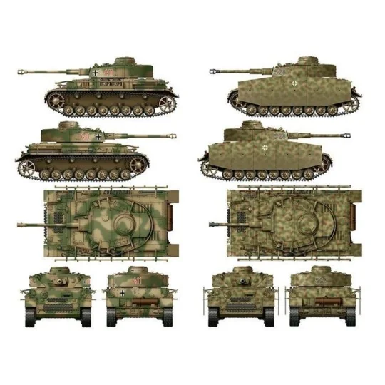 Pz.Kpfw.IV Ausf.G Mid/Late 2 in 1 - Border Model BT001