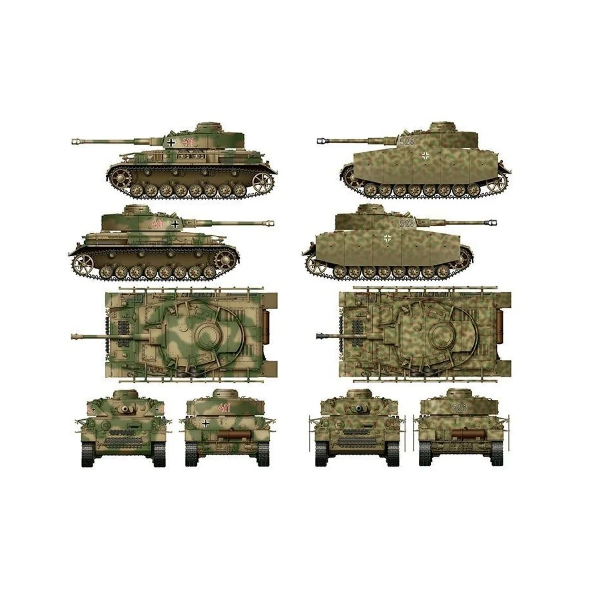 Pz.Kpfw.IV Ausf.G Mid/Late 2 in 1 - Border Model BT001