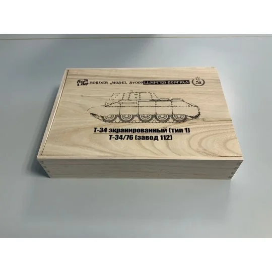 T34 Screened(Type1) T34-76 (Factory 112).2 in 1 - Border Model BT009