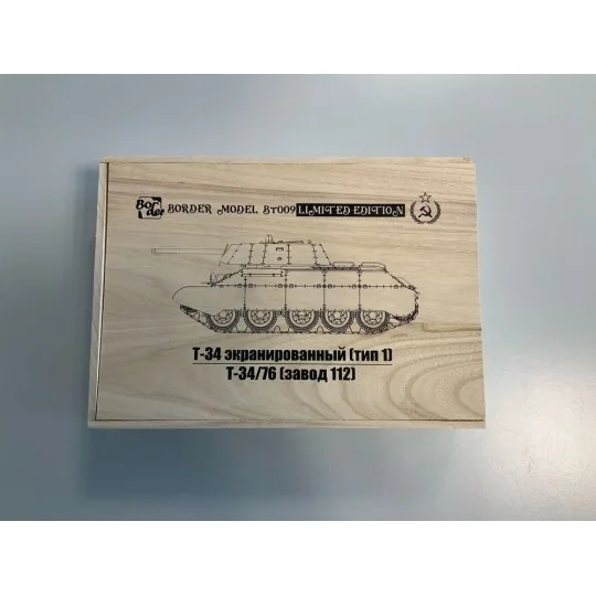 T34 Screened(Type1) T34-76 (Factory 112).2 in 1 - Border Model BT009