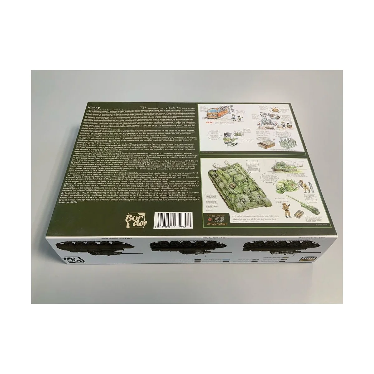 T34 Screened(Type1) T34-76 (Factory 112).2 in 1 - Border Model BT009