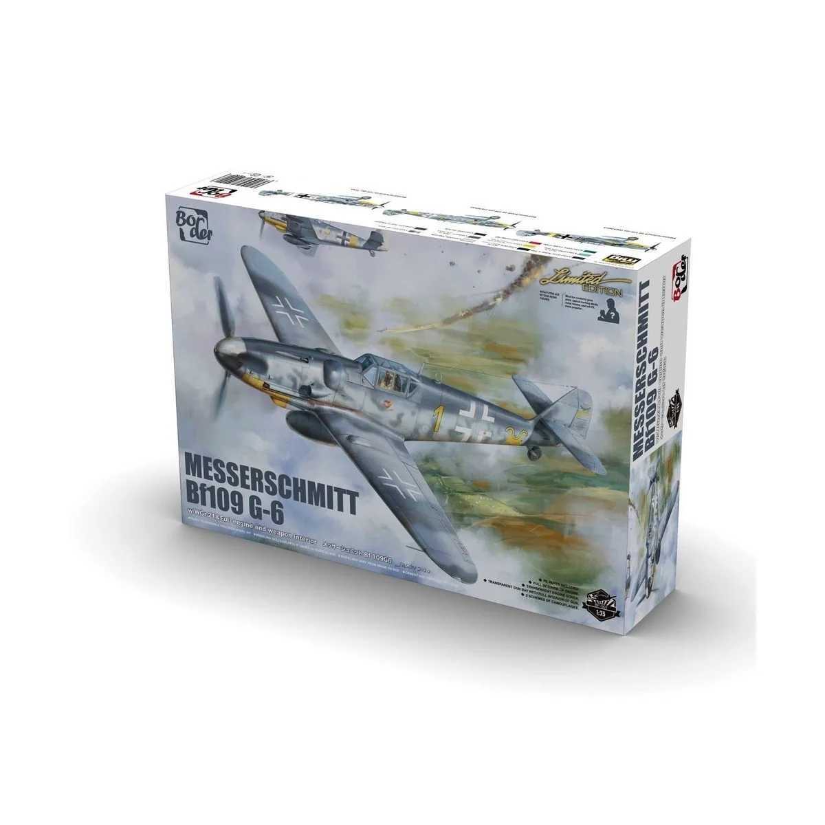 Messerschmitt Bf109 G-6, Limited Edition - Border Model BF-001