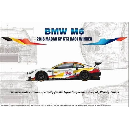 M6 GT3 2018 Macau GP, 1/24 - NUNU-BEEMAX PN24008