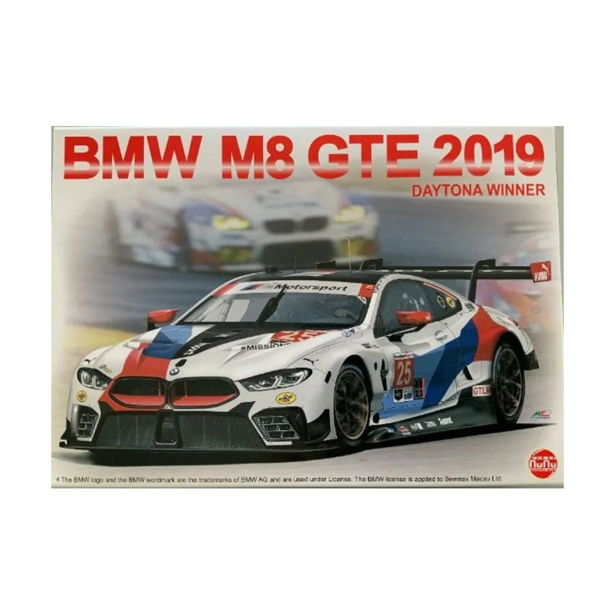 BMW M8 GTE 2019 Daytona 24h winner, 1/24 - NUNU-BEEMAX PN24010