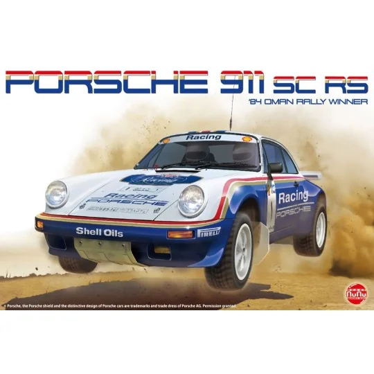PORSCHE 911 1984 Oman Rally, 1/24 - NUNU-BEEMAX PN24011