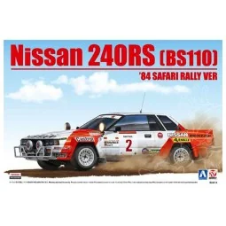 Nissan 240RS (BS110) '84 Safari Rally VER, 1/24 - NUNU-BEEMAX B24014