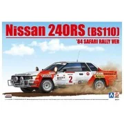 Nissan 240RS (BS110) '84 Safari Rally VER, 1/24 - NUNU-BEEMAX B24014