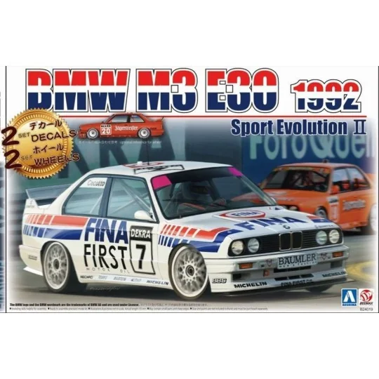 BMW M3 E30 1992 Sport Evolution II, 1/24 - NUNU-BEEMAX B24019 BMW M3 E30 1992 Sport Evolution II, 1/24 - NUNU-BEEMAX B24019