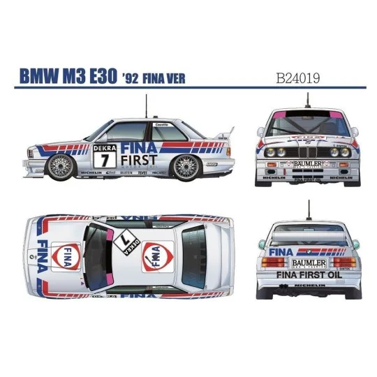 BMW M3 E30 1992 Sport Evolution II - NUNU-BEEMAX B24019