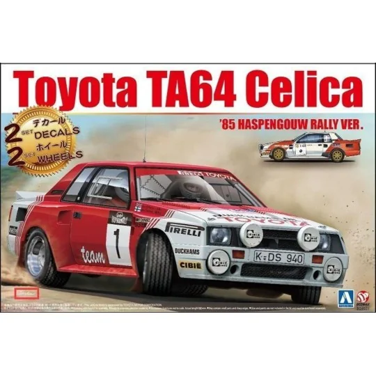 Toyota TA64 Celica '85 Haspengouw Rally Ver., 1/24 - NUNU-BEEMAX B2...