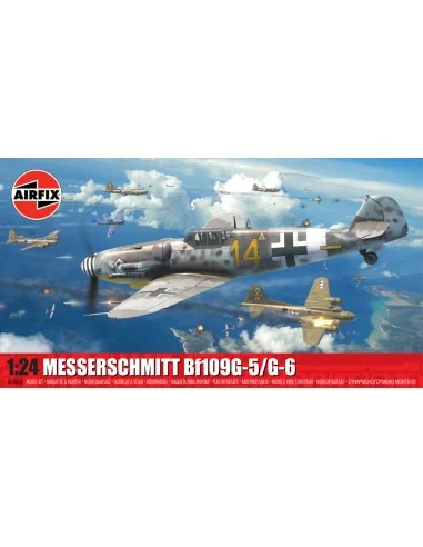 Messerschmitt Bf109G-5/G-6, 1/24 - Airfix A17003