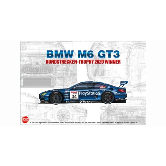 BMW M6 GT3 RUNDSTRECKEN-TROPHY 2020 Winner PlayStation, 1/24 - NUNU...