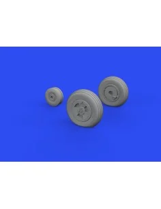 Vampire F.3 wheels, 1/48 - Eduard Accessories 648741 2