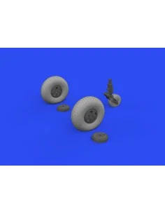 Mosquito wheels, 1/48 - Eduard Accessories 648746