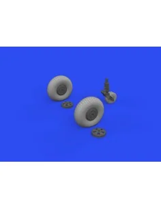 Mosquito wheels, 1/48 - Eduard Accessories 648746 2