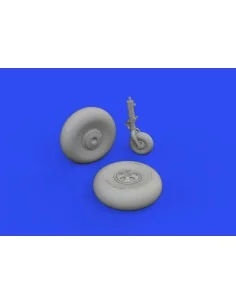 Beaufort Mk.I wheels 1/48 for ICM, 1/48 - Eduard Accessories 648830 2