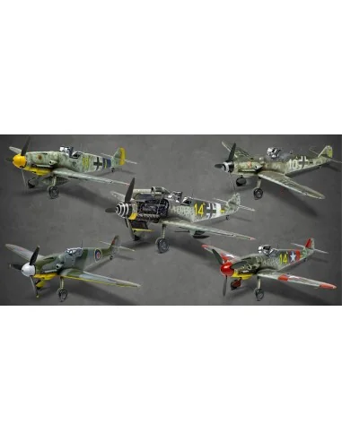 Messerschmitt Bf109G-5/G-6, 1/24 - Airfix A17003