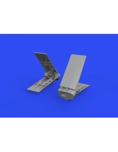 F-16 airbrakes PRINT 1/48 for KINETIC, 1/48 - Eduard Accessories 64... 2