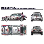 Lancia Delta S4 Martini '86 Monte Carlo, 1/24 - NUNU-BEEMAX PN24030 Lancia Delta S4 Martini '86 Monte Carlo, 1/24 - NUNU-BEEMAX PN24030