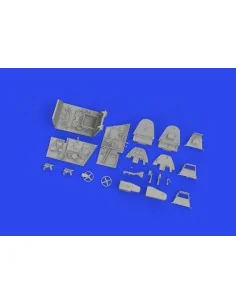 Bf 109G-6 cockpit PRINT 1/48 EDUARD, 1/48 - Eduard Accessories 648843