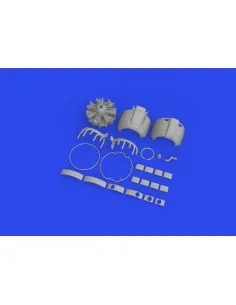 A6M2-N Rufe engine complete PRINT 1/48 EDUARD, 1/48 - Eduard Access...