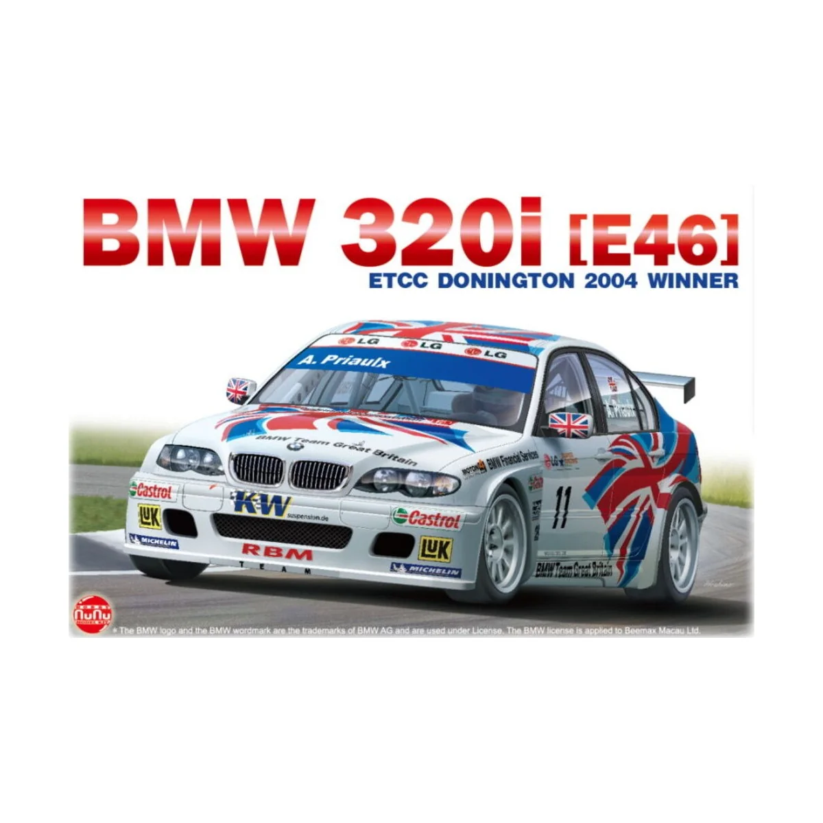 BMW 320i (E46), 1/24 - NUNU-BEEMAX PN24033 BMW 320i (E46), 1/24 - NUNU-BEEMAX PN24033