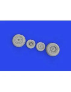Mi-8MT wheels 1/48 ZVEZDA, 1/48 - Eduard Accessories 648864