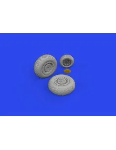 B-25J wheels 1/48 HKM, 1/48 - Eduard Accessories 648863 2