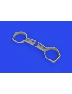 Bf 109F wheel bays angular PRINT 1/48 EDUARD, 1/48 - Eduard Accesso...