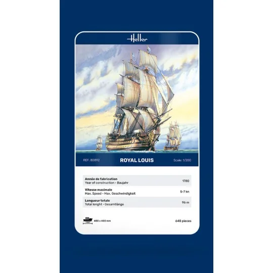 Royal Louis, 1/200 - Heller 80892 Royal Louis, 1/200 - Heller 80892