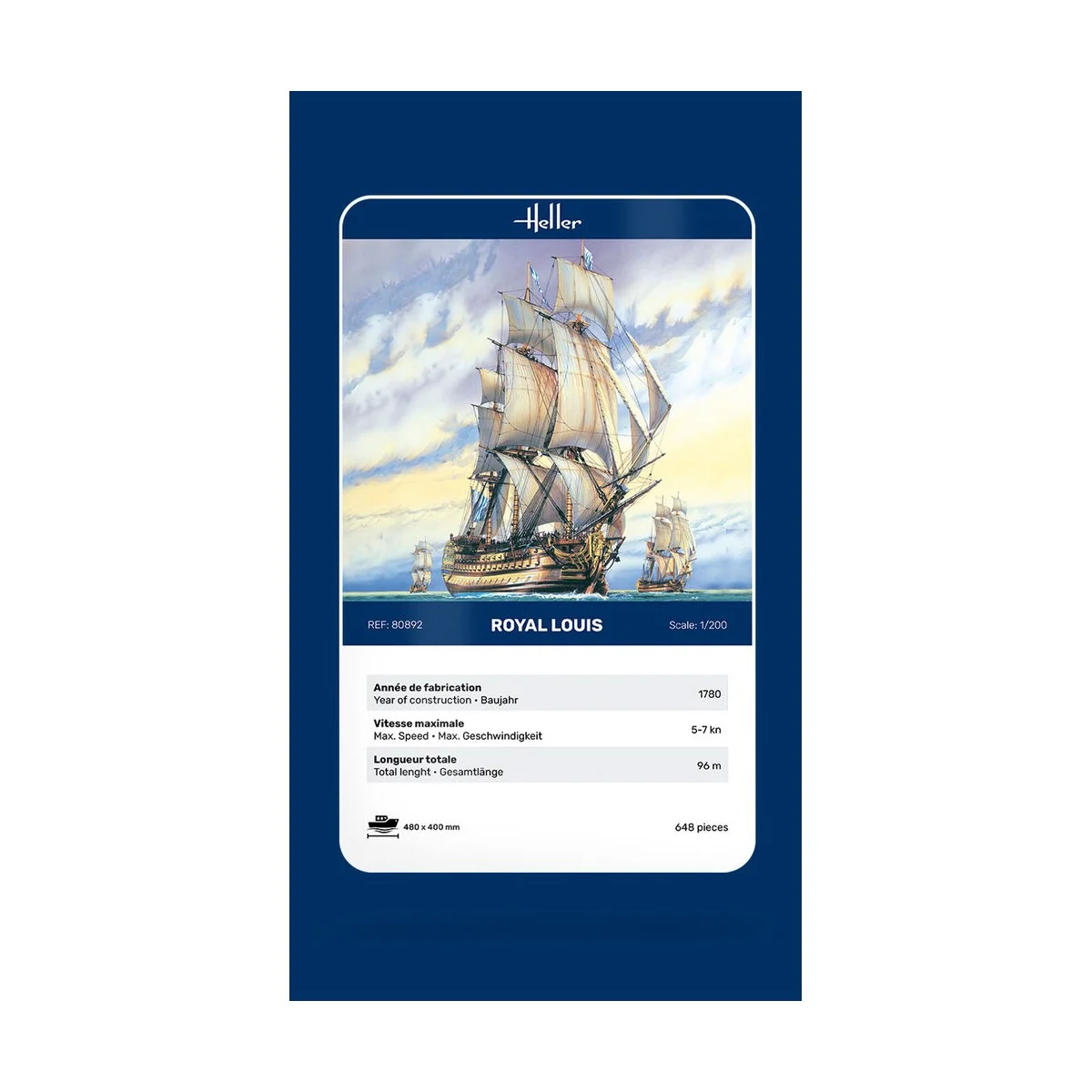 Royal Louis, 1/200 - Heller 80892 Royal Louis, 1/200 - Heller 80892