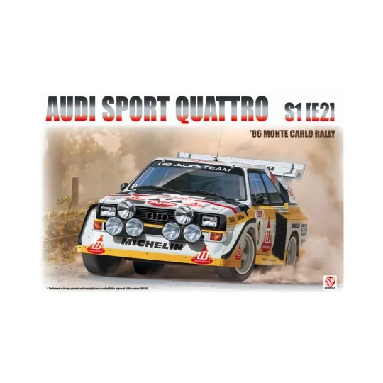 AUDI SPORT QUATTRO S1 (E2), 1/24 - NUNU-BEEMAX B24035 AUDI SPORT QUATTRO S1 (E2), 1/24 - NUNU-BEEMAX B24035