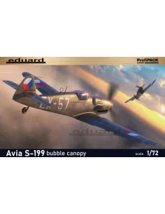 Avia S-199 bubble canopy, 1/72 - Eduard Plastic Kits 70151